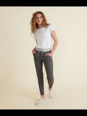 Marine Layer Drawstring Joggers - Dark Gray